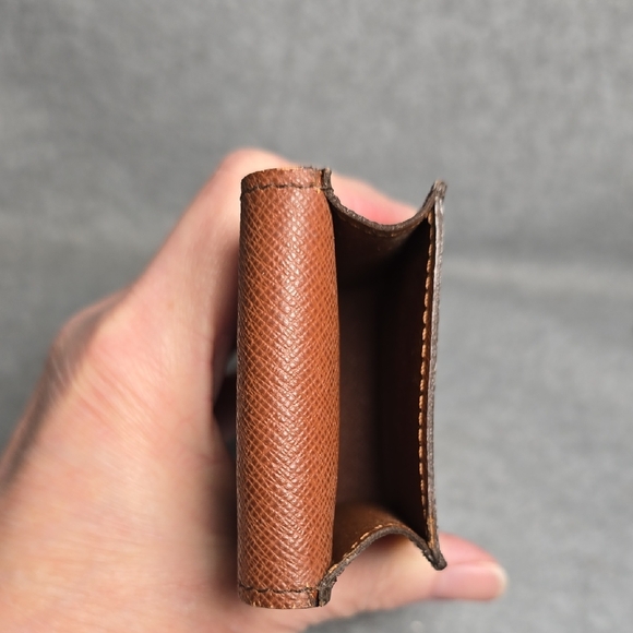 Vintage Louis Vuitton Cigarette Case Etui Monogram Leather CT0032 - Picture 6 of 12